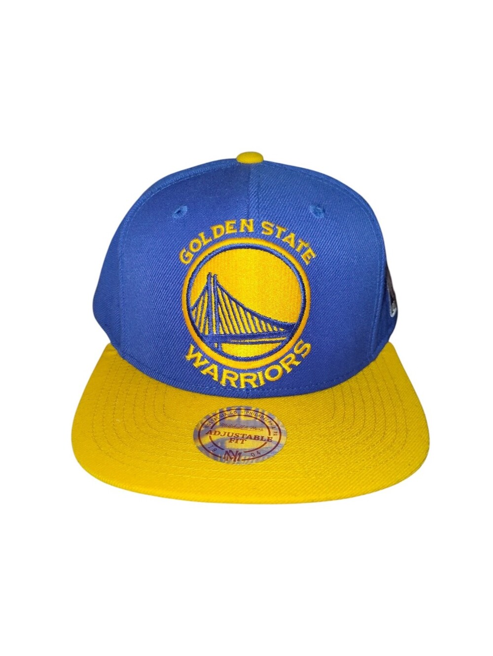 Golden State Warriors Mitchell & Ness adjustable snapback hat